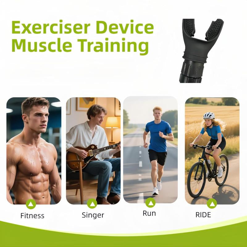 3 PCS 1PC Enhance Training Effectiveness, Portable Muscle Trainer, Breath Booster, Breathing Trainer,Accelerate Fat Burning, Portable Breathing Trainer Adjustable Trainer for Oral and Muscular Exercise