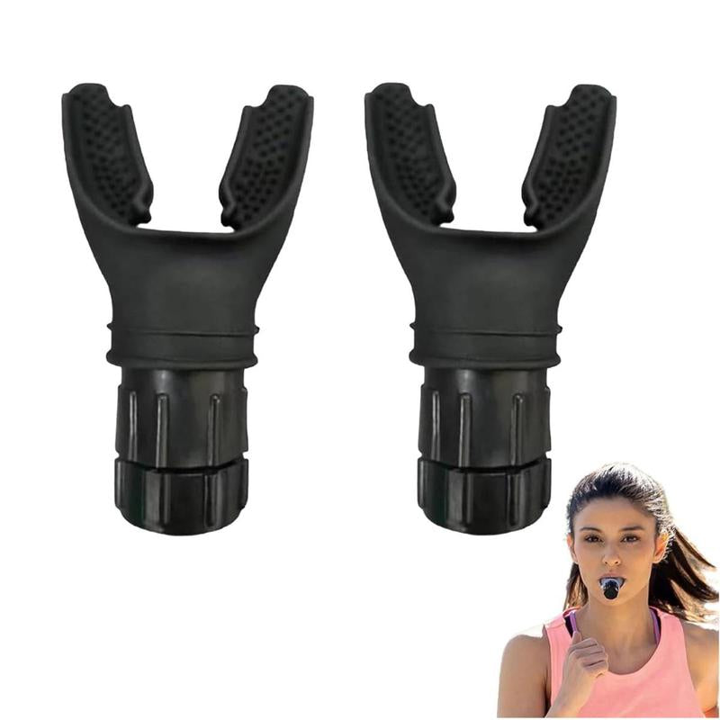 3 PCS 1PC Enhance Training Effectiveness, Portable Muscle Trainer, Breath Booster, Breathing Trainer,Accelerate Fat Burning, Portable Breathing Trainer Adjustable Trainer for Oral and Muscular Exercise